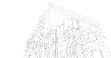 Geometrik mimari binalar tasarımı