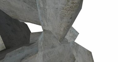 minimal geometrik şekiller, mimari çizgiler