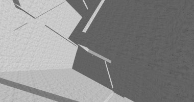 minimal geometrik şekiller, mimari çizgiler