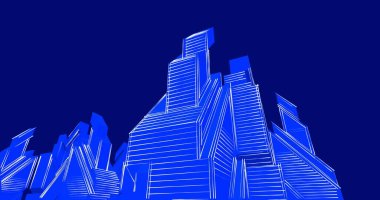 minimal geometrik şekiller, mimari çizgiler