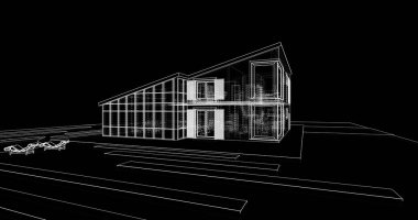 minimal geometrik şekiller, mimari çizgiler