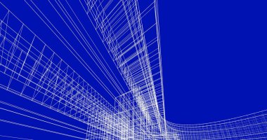 minimal geometrik şekiller, mimari çizgiler