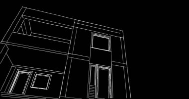 Geometrik mimari binalar tasarımı