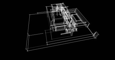 Geometrik mimari binalar tasarımı