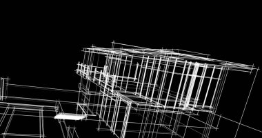 Geometrik mimari binalar tasarımı