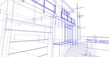 minimal geometrik mimari binalar tasarımı