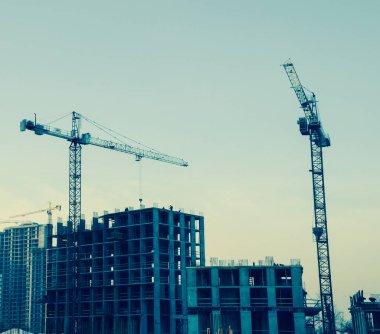 soyut mimari arka plan, bina inşaatı