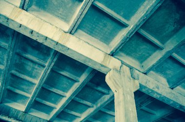 mimari sanat konsepti, minimum geometrik şekiller. 