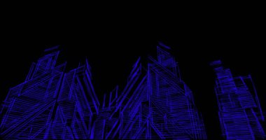 minimal geometrik şekiller, mimari çizgiler