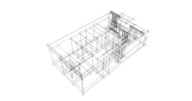 minimal geometrik şekiller, mimari çizgiler