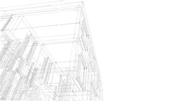 Geometrik mimari binalar tasarımı