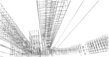 eskiz sanat geometrik mimari binalar tasarımı