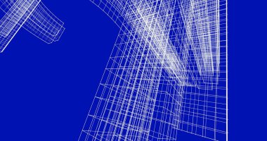 eskiz sanatı, geometrik mimari binalar tasarımı