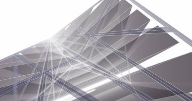 minimal geometrik mimari binalar tasarımı