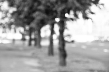 Bulanık şehir manzarası, soyut arkaplan 