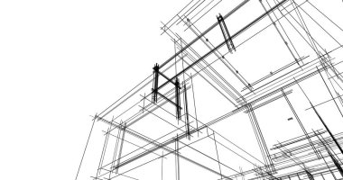 Geometrik mimari binalar tasarımı