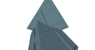 minimal geometrik şekiller, mimari çizgiler