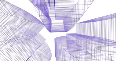 minimal geometrik şekiller, mimari çizgiler