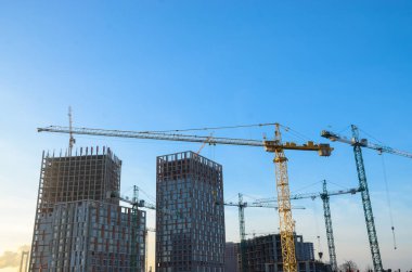 soyut mimari arka plan, bina inşaatı