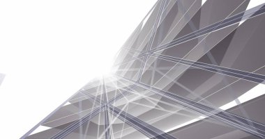 minimal geometrik mimari binalar tasarımı