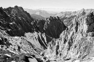 Dağların manzarası, doğa arkaplanı