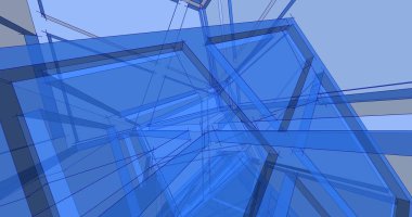 minimal geometrik şekiller, mimari çizgiler