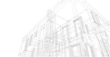 Geometrik mimari binalar tasarımı