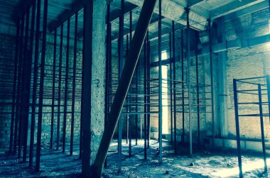 mimari sanat konsepti, minimum geometrik şekiller. 