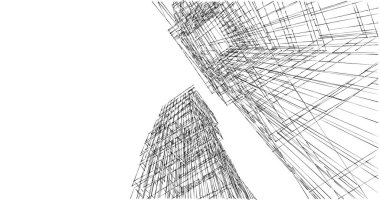 minimal geometrik şekiller, mimari çizgiler