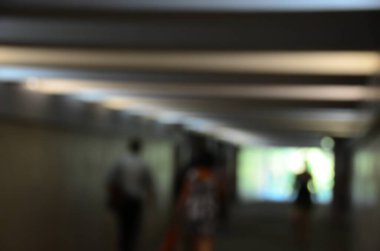 Bulanık şehir manzarası, soyut arkaplan 