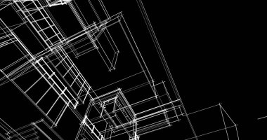 Geometrik mimari binalar tasarımı
