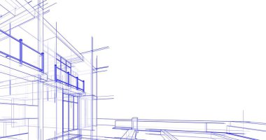 minimal geometrik mimari binalar tasarımı