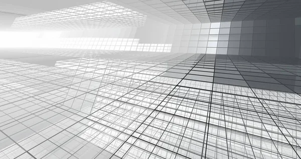 Abstract Architectural Wallpaper Design Digital Concept Background — Stock Photo, Image