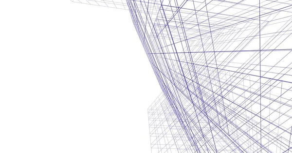 Абстрактный Архитектурный Дизайн Обоев Цифровой Концепт Фон — стоковое фото