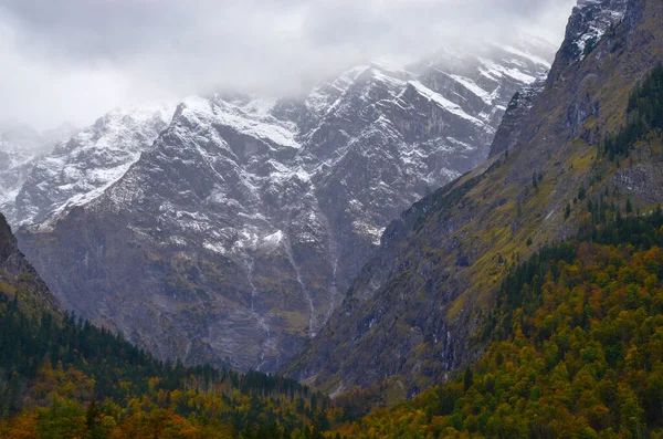 Landschap Uitzicht Bergen Natuur Achtergrond — Stockfoto