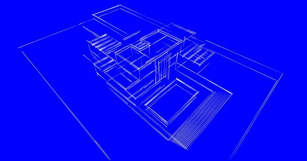 抽象的な建築壁紙のデザインデジタルコンセプトの背景 — ストック写真