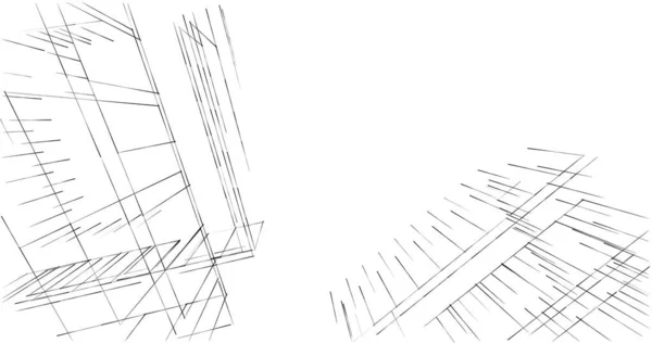 Абстрактный Архитектурный Дизайн Обоев Цифровой Концепт Фон — стоковое фото