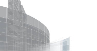 Geometrik mimari binalar tasarımı