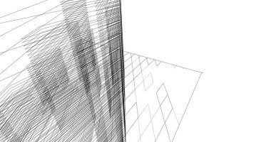 minimal geometrik mimari binalar tasarımı