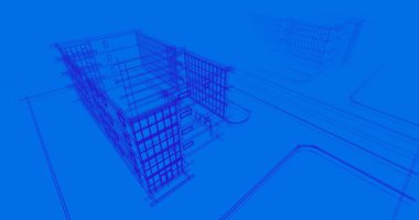 minimal geometrik şekiller, mimari çizgiler