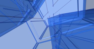 minimal geometrik şekiller, mimari çizgiler