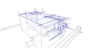 minimal geometrik mimari binalar tasarımı