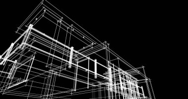 Geometrik mimari binalar tasarımı