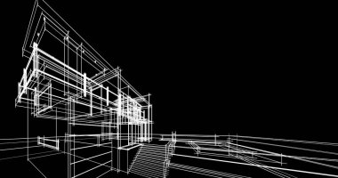 Geometrik mimari binalar tasarımı