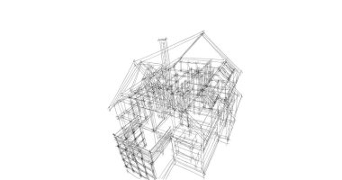 minimal geometrik şekiller, mimari çizgiler