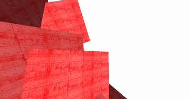 minimal geometrik şekiller, mimari çizgiler