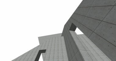 minimal geometrik şekiller, mimari çizgiler