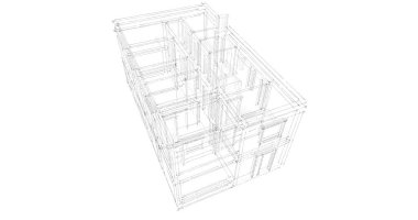 Geometrik mimari binalar tasarımı