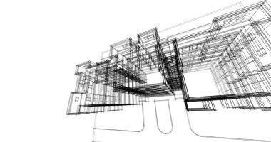 minimal geometrik mimari binalar tasarımı