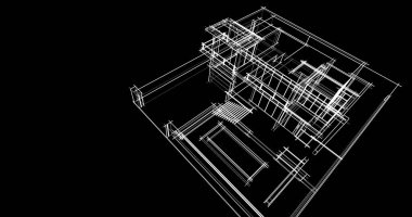 Geometrik mimari binalar tasarımı